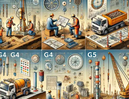 Les différents types d’études géotechniques : G1, G2, G3, G4, G5